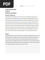 TKAM Chapters 16-19 Study Guide | PDF | To Kill A Mockingbird