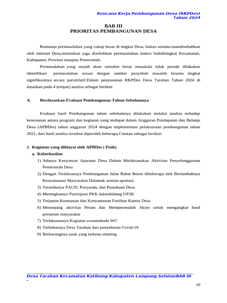 6.bab Iii Rkpdes | PDF