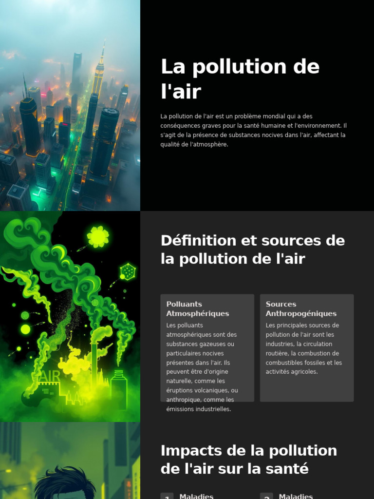 Lutter contre la pollution de l'air | PDF | Pollution de l'air | la ...