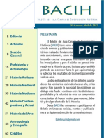 Boletín del Aula Canaria de Investigación Histórica nº 6 (BACIH 6) 2012