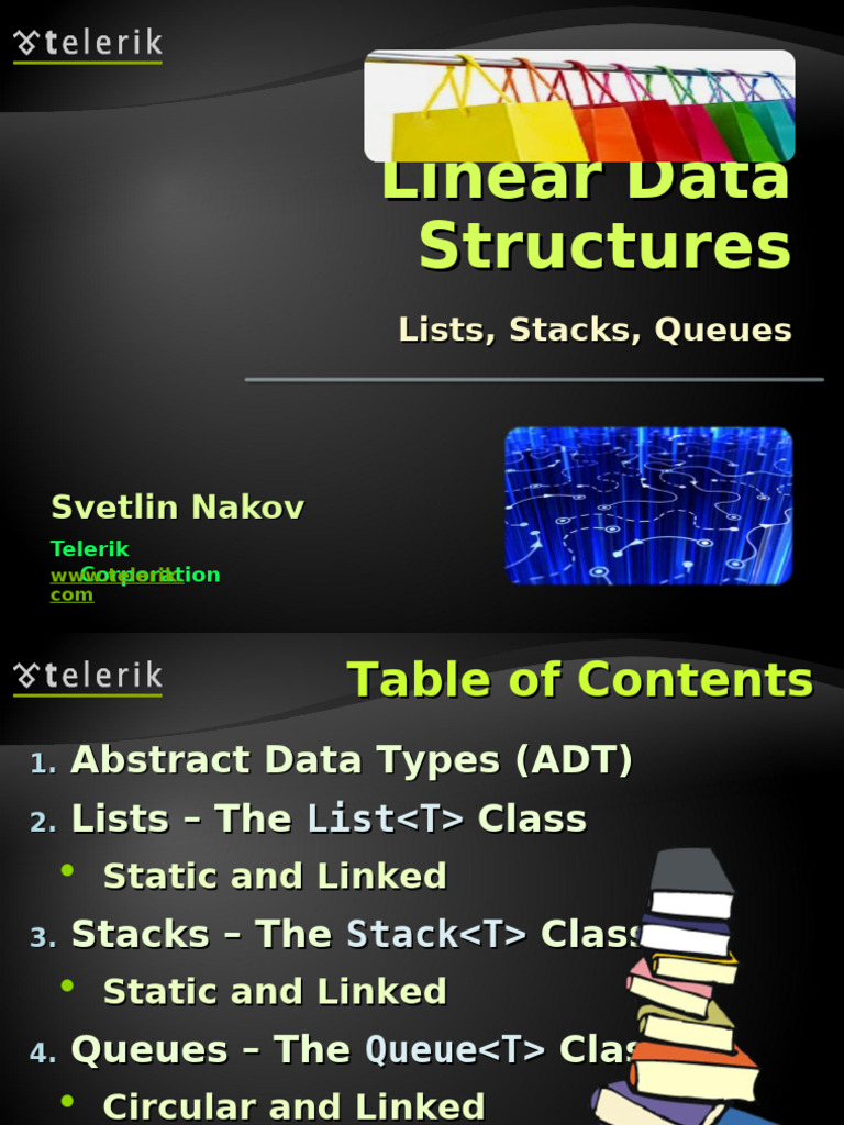 16 Linear Data Structures 110627100158 Phpapp02 | PDF | Queue (Abstract ...