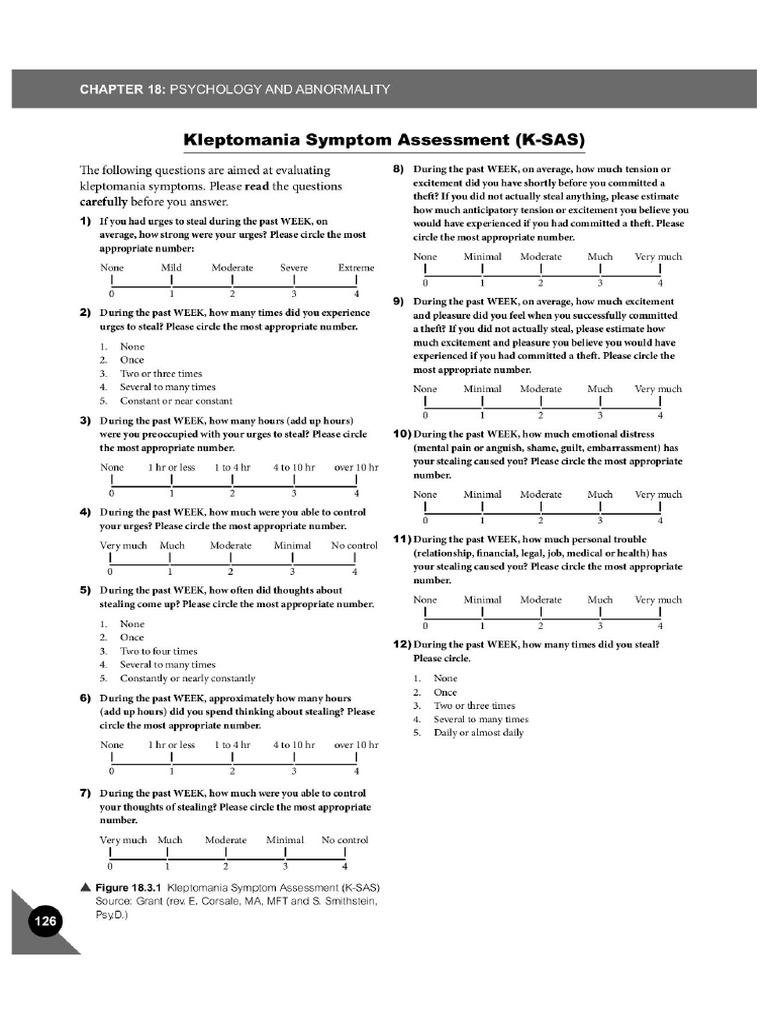 KSAS Kleptomania | PDF