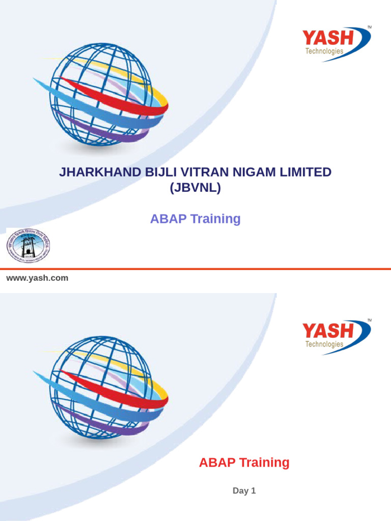 ABAP Training Overview and SAP Basics | PDF | Databases | Computer ...