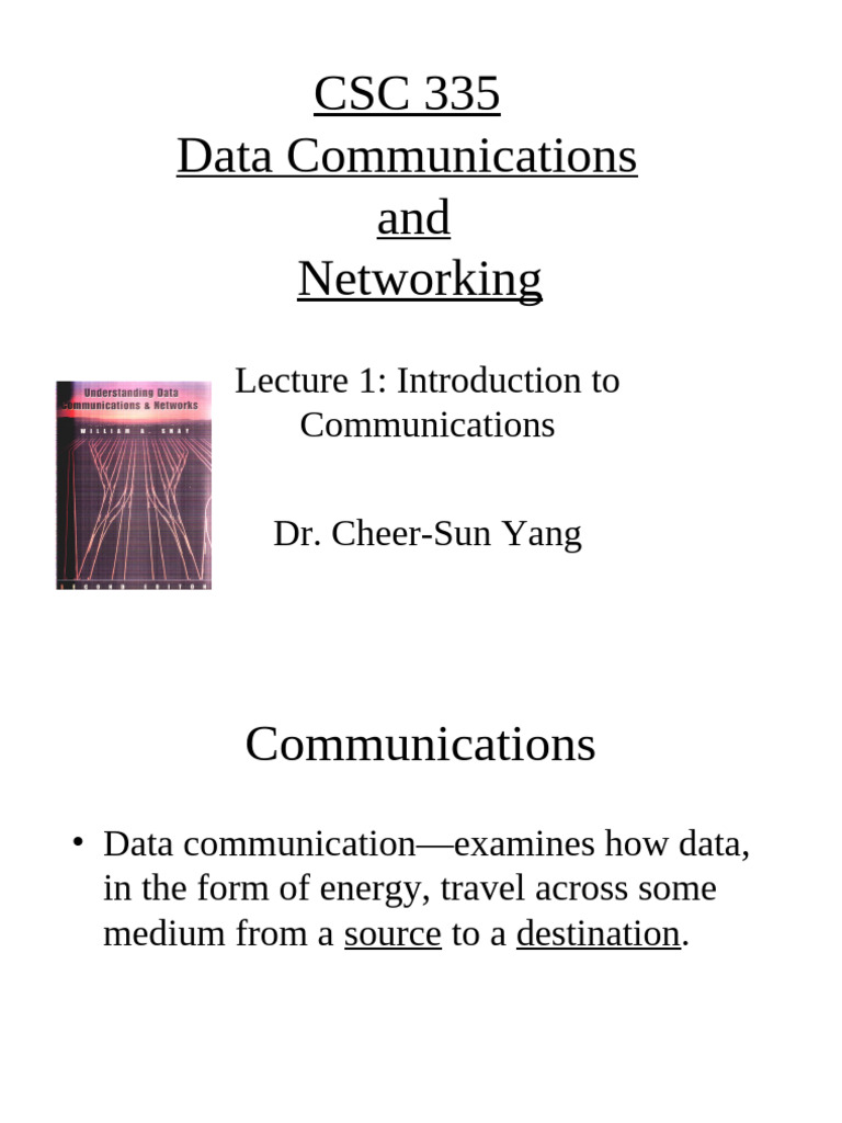 Introduction to Data Communications | PDF | Computer Network | Malware
