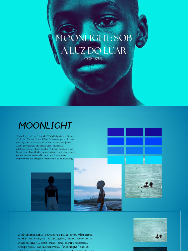 Moonlight: A Cor Azul e Identidade | PDF | Moonlight (filme de 2016)