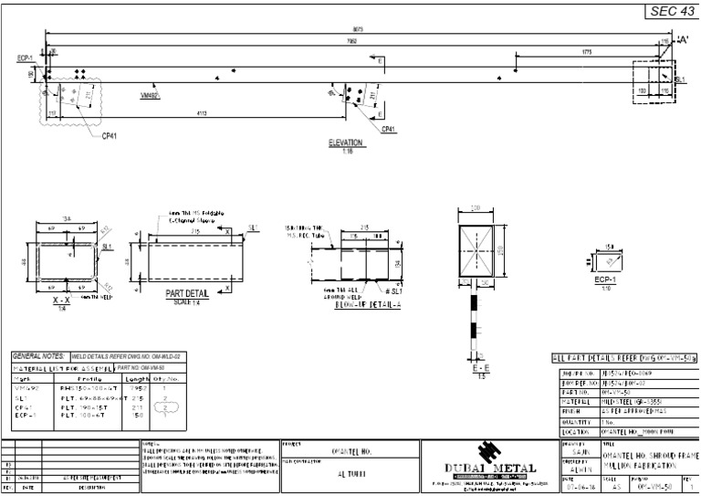 Elevation CP41: Part Detail | PDF