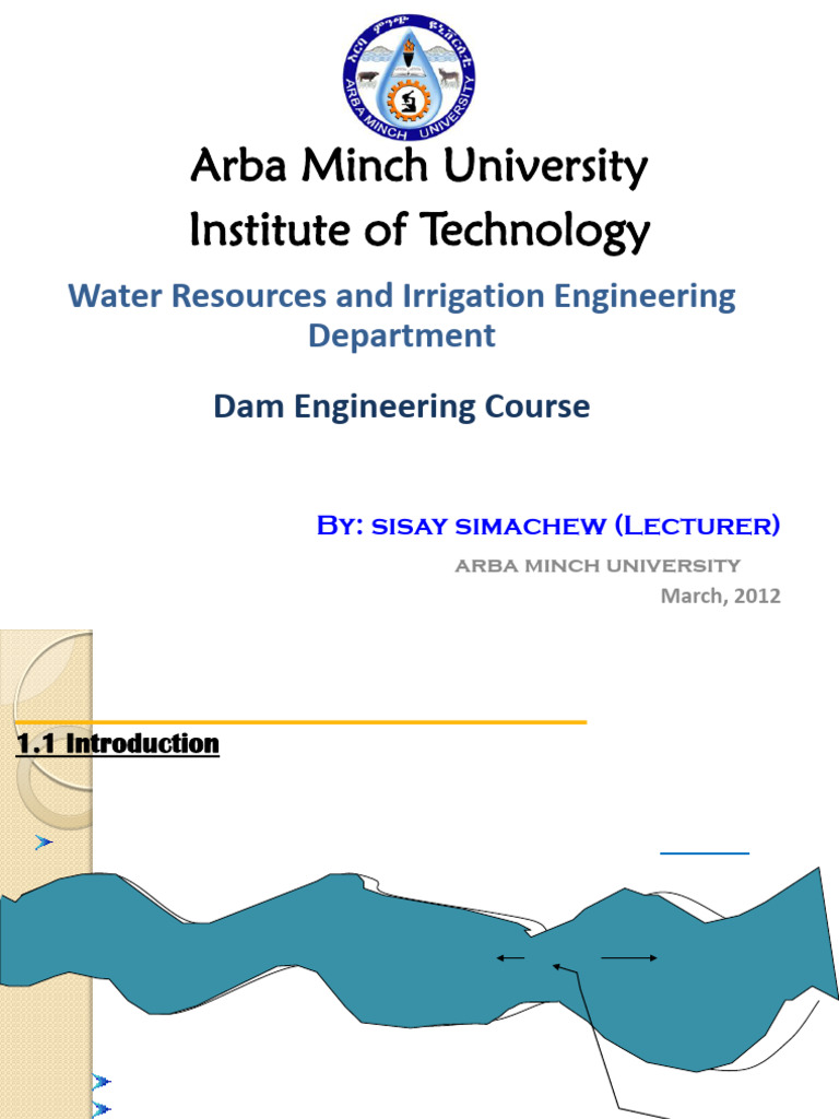 Overview of Dam Engineering Principles | PDF | Dam | Soil Mechanics