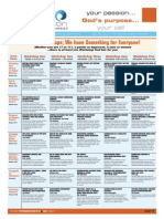 Mission Connexion Workshops List