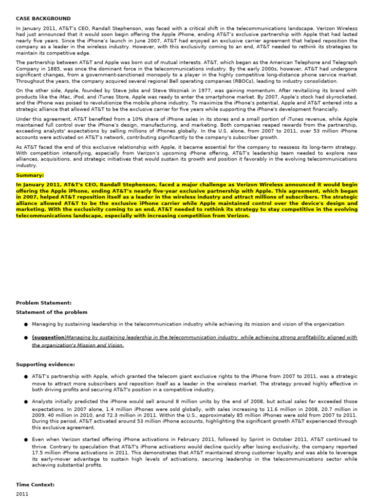 Oral Defense - Draft - Rev.1 | PDF | At&T | Apple Inc.