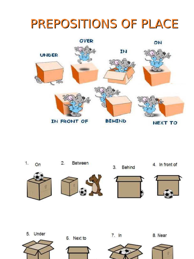 Understanding Prepositions of Place and Movement | PDF
