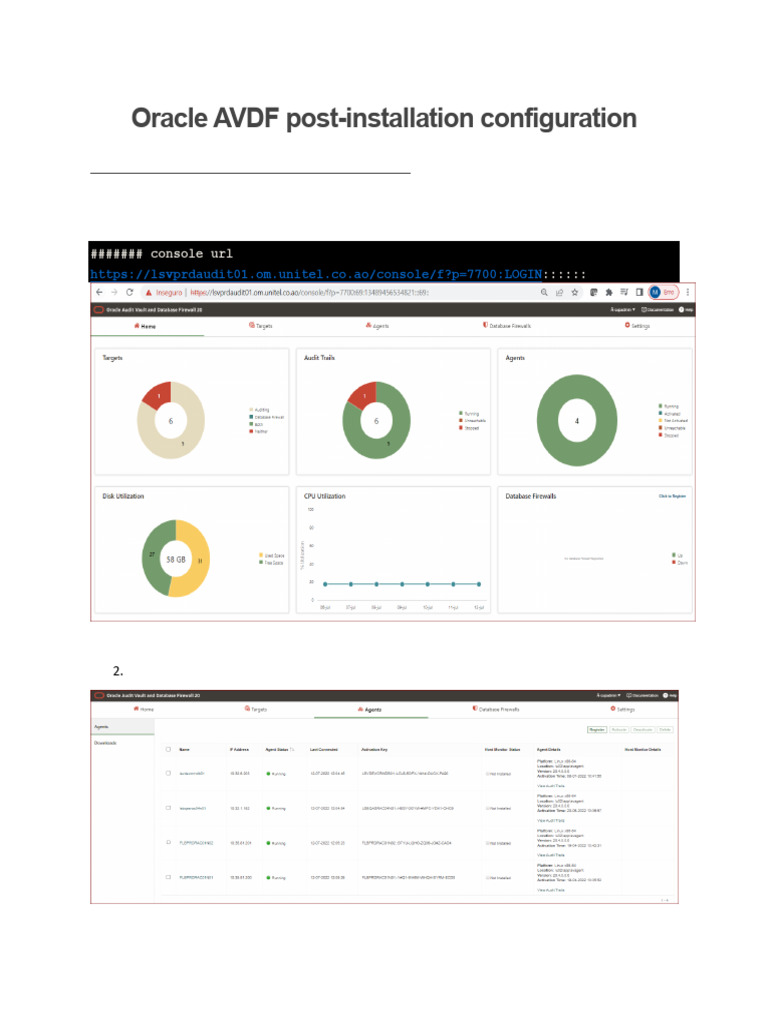 Oracle AVDF Unified Audit | PDF | Java (Programming Language) | Databases