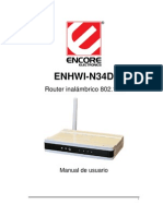 Router Enhwi-n34d User Manual