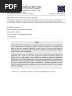 aprendizagem organizacional