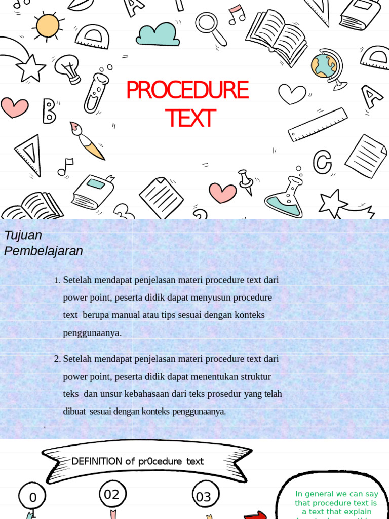 Procedure Text | PDF