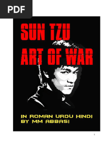 Sun Tzu Art of War Roman Urdu Hindi Version