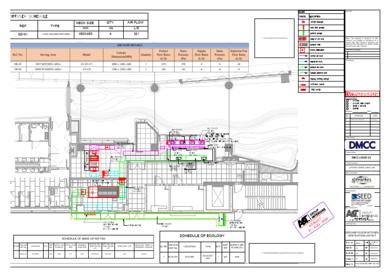 2024.04.01 Kitchen Ventilation Layout-Ve-102 | PDF