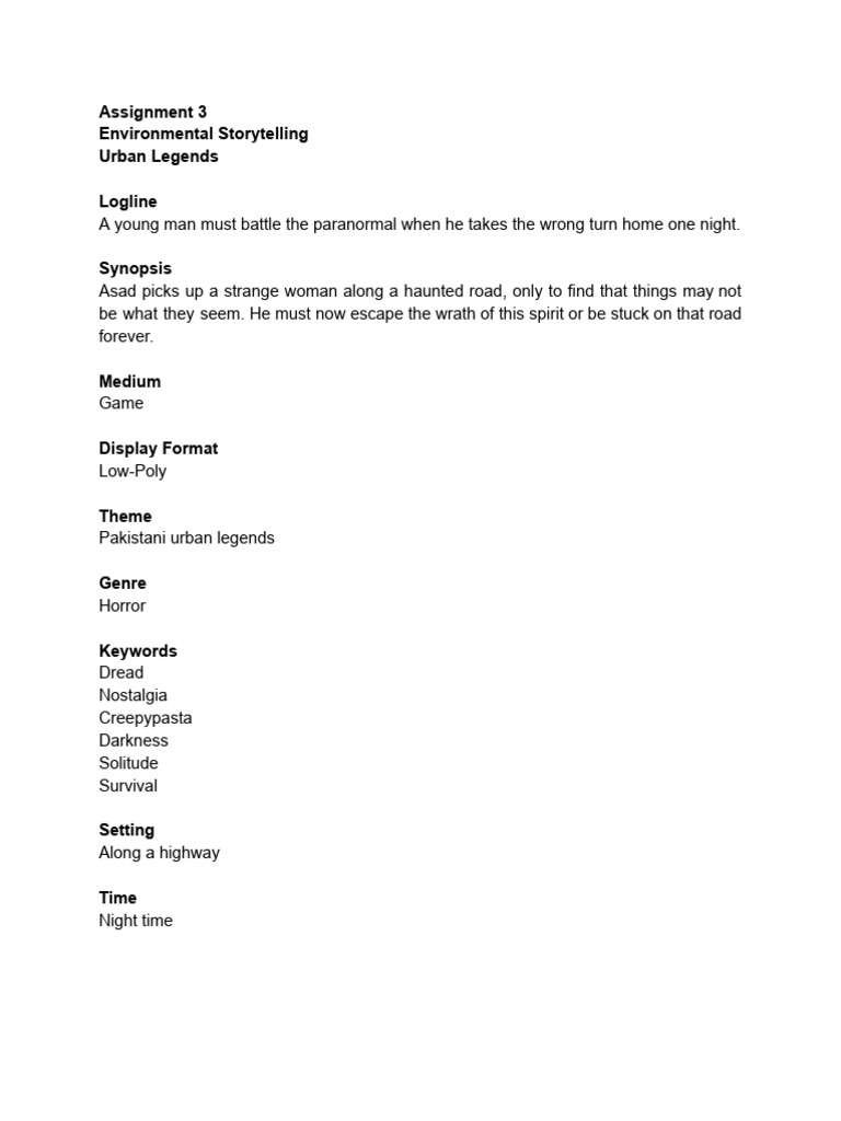 Assignment 3 | PDF | General Fiction