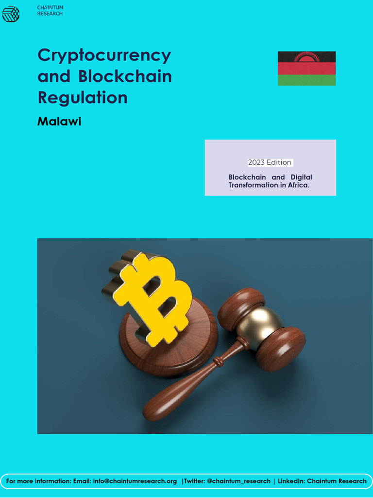 Blockchain and Crypto Regulations in Malawi | PDF | Cryptocurrency |  Creative Commons License