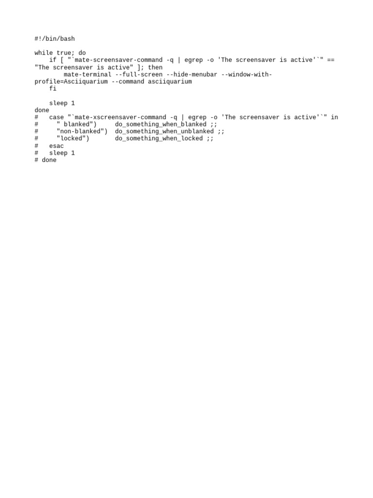Screensaver pdf