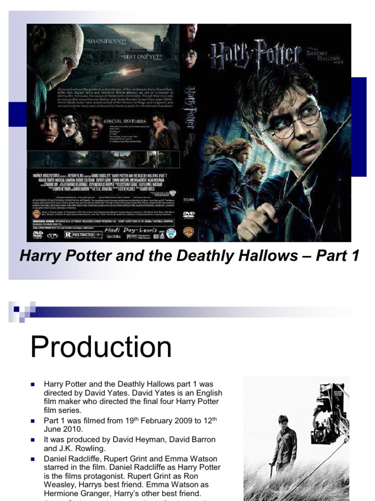 Harry Potter and The Deathly Hallows Part 1 PDF