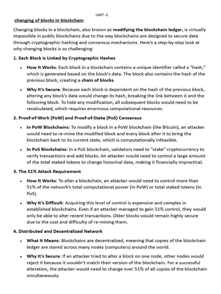 Through Cryptographic Hashing and Consensus Mechanisms. Here's A Step ...