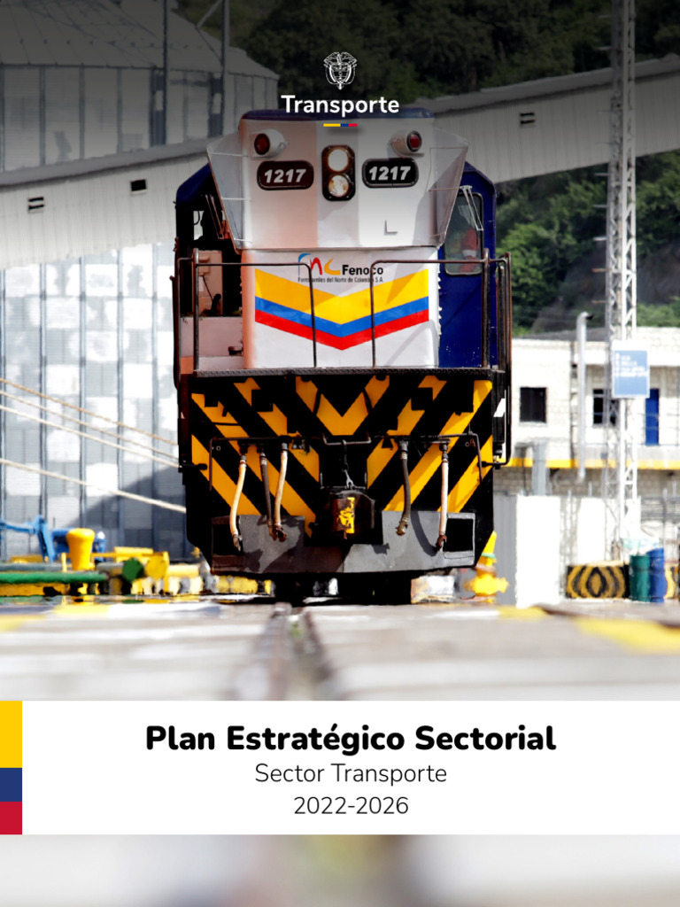 Plan Estrategico Sectorial 2022 2026 Pdf Transporte Infraestructura