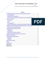 Complicaciones en Anestesiologia