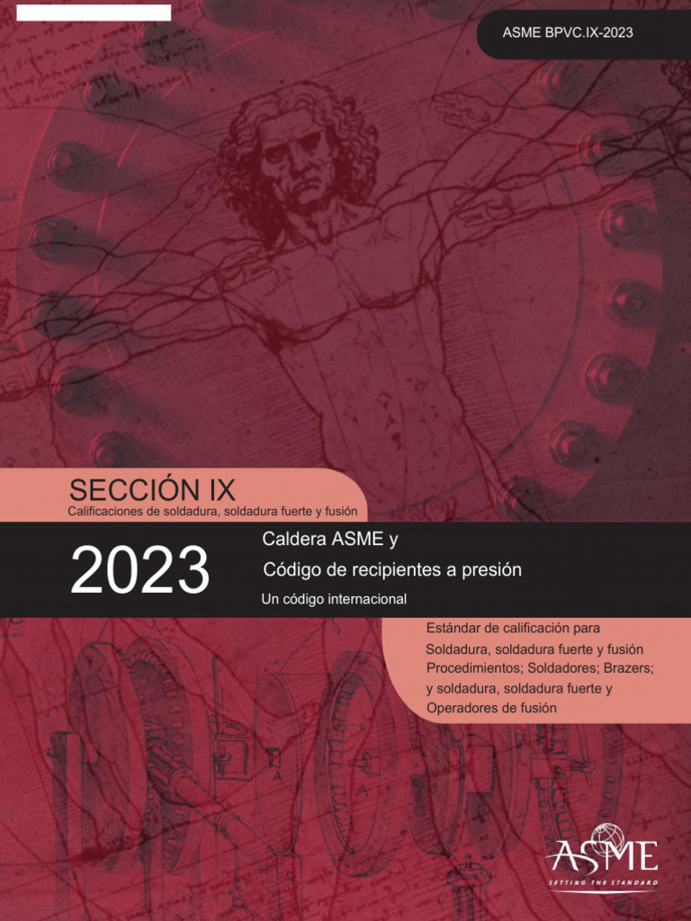 ASME BPVC 2023 Section IX (Español) - 241002 - 182849 | PDF | Soldadura ...