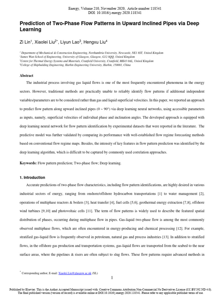 Deep Learning for Two-Phase Flow Prediction | PDF | Artificial Neural ...
