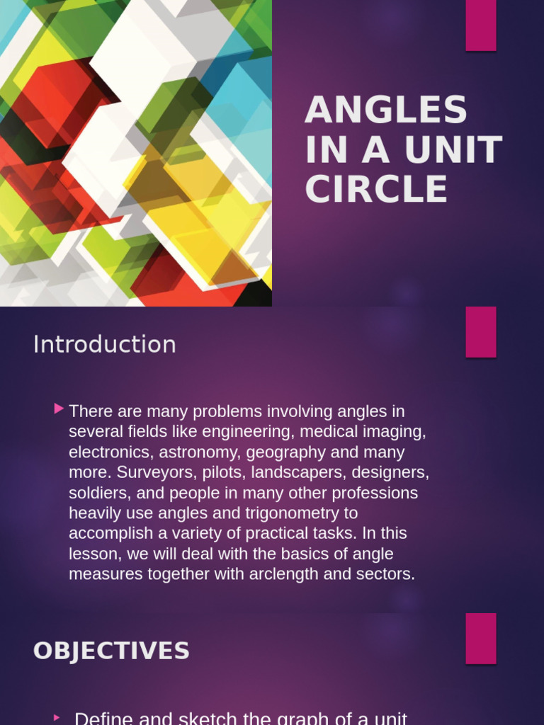 Q2Week1 - UnitCircleRadiandegrees 2 | PDF | Angle | Circle