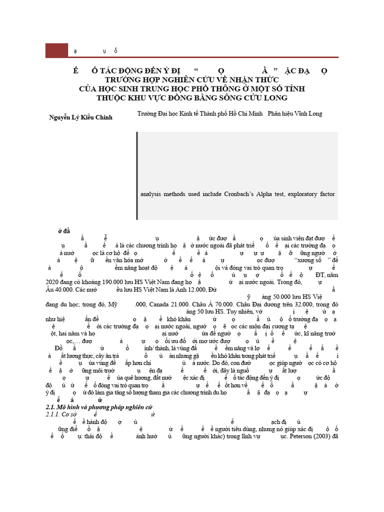 Nguyn L Kiu Chinh | PDF