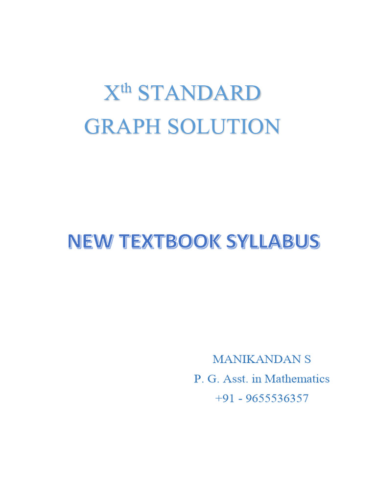 10th Maths - 2020graph | PDF | Mathematics | Geometry