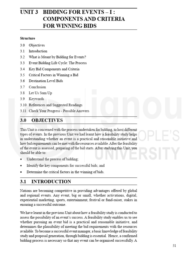 Olympic Event Bidding Process Guide | PDF | Request For Proposal ...