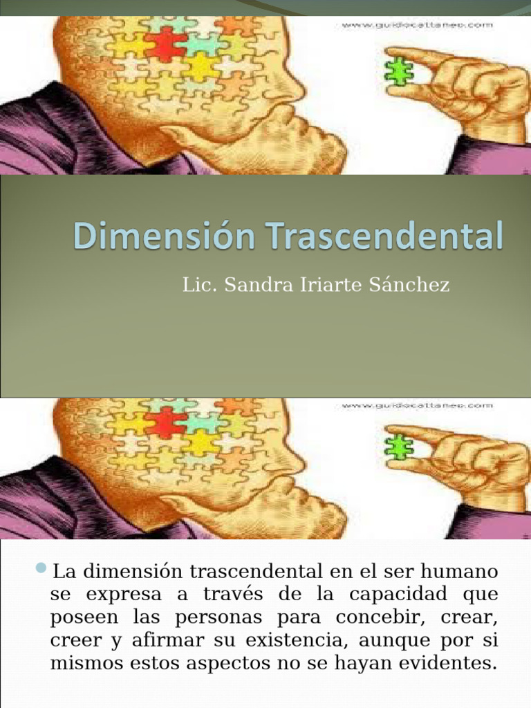 Dimensión Trascendental | PDF