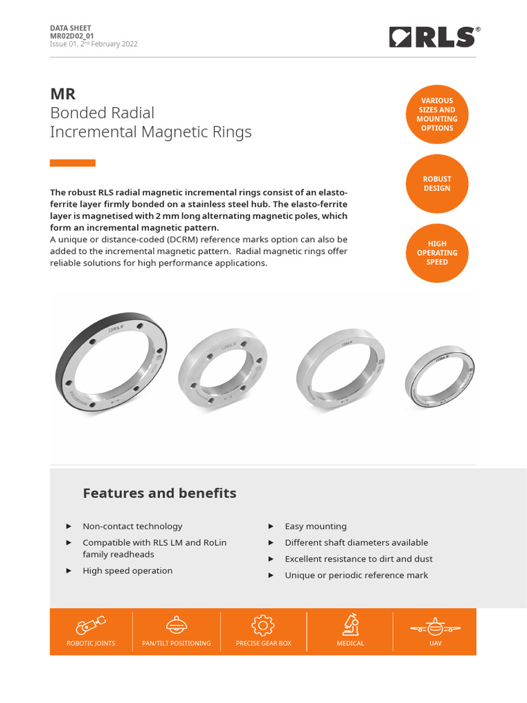Radial Incremental Rings MR02D02 01 (Adhesive Bonded) | PDF ...