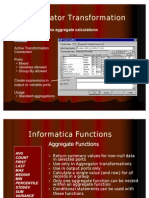 Aggregator Transformation