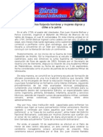 AMV: 198 Años Forjando Hombres y Mujeres Dignos y Útiles A La Patria