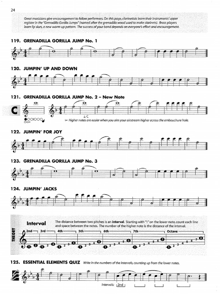 10 - EE Scales and Intervals | PDF