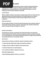 Ballistic Missile Trajectory Analysis | PDF | Ballistic Missile ...