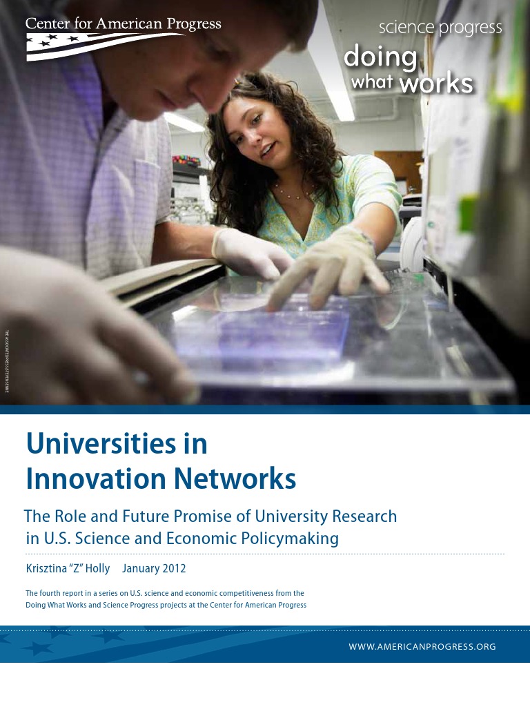 Universities in Innovation Networks | PDF | Darpa | Innovation