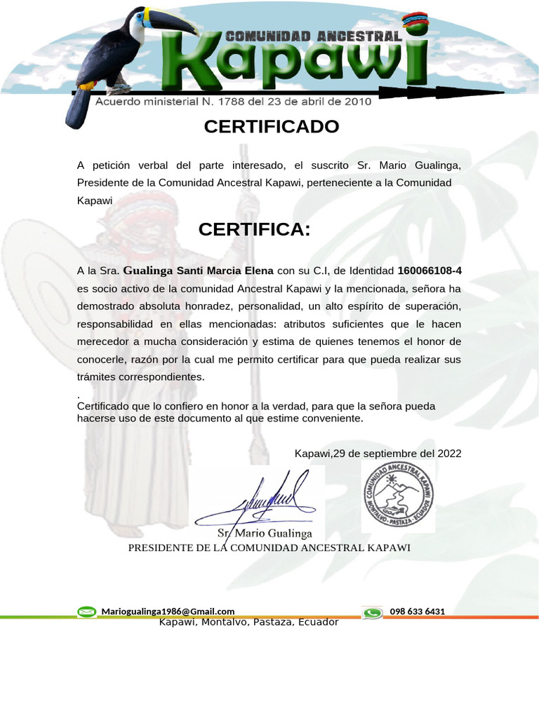 Certifica Do | PDF