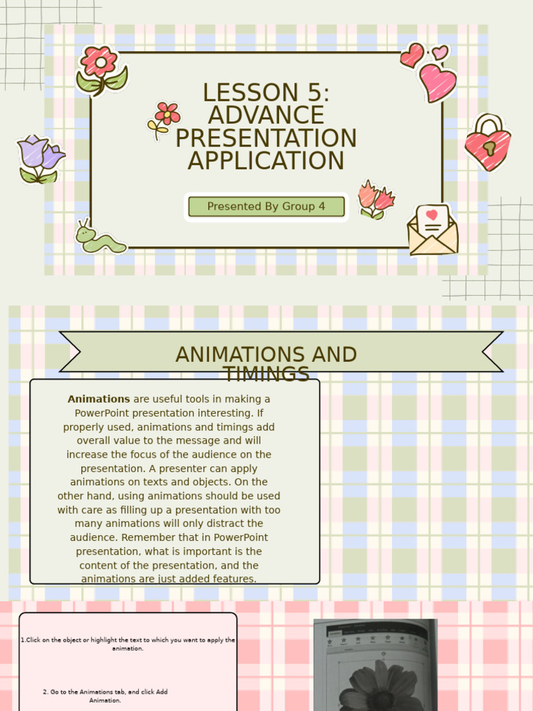 PowerPoint Animations and Timings Guide | PDF | Microsoft Excel | Hyperlink
