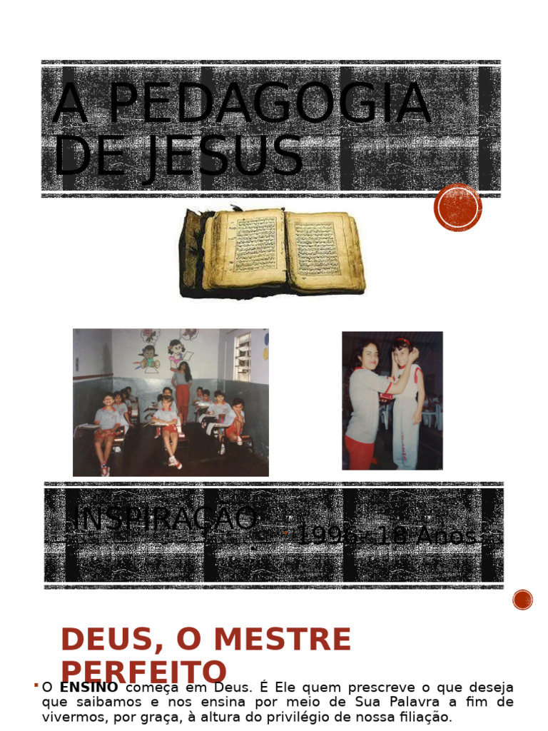 A Pedagogia de Jesus como Modelo de Ensino | PDF