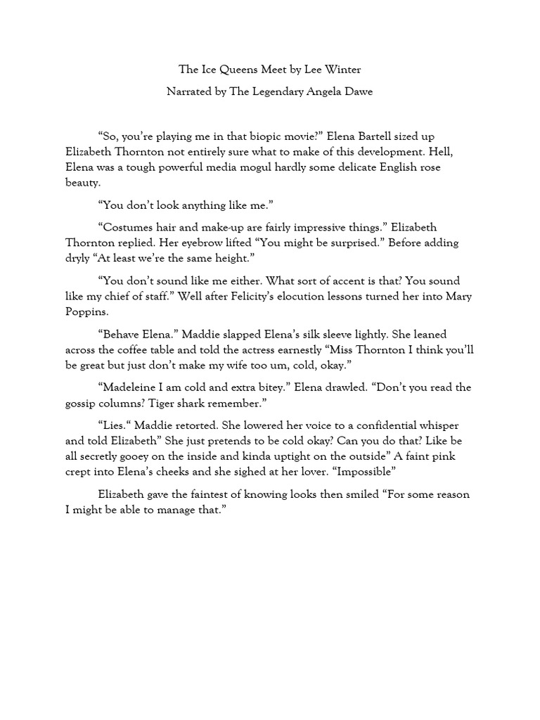 The Ice Queens Meet Lee Winter Pdf