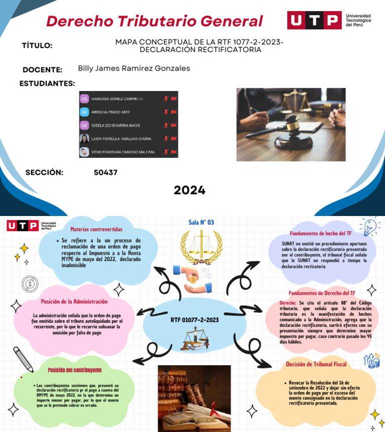Espacio Practico 2 - RTF 01077-2-2023 | PDF | Impuestos | Justicia