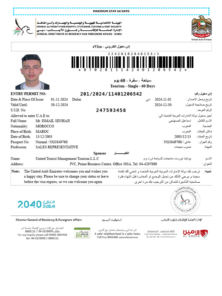 E Visa | PDF