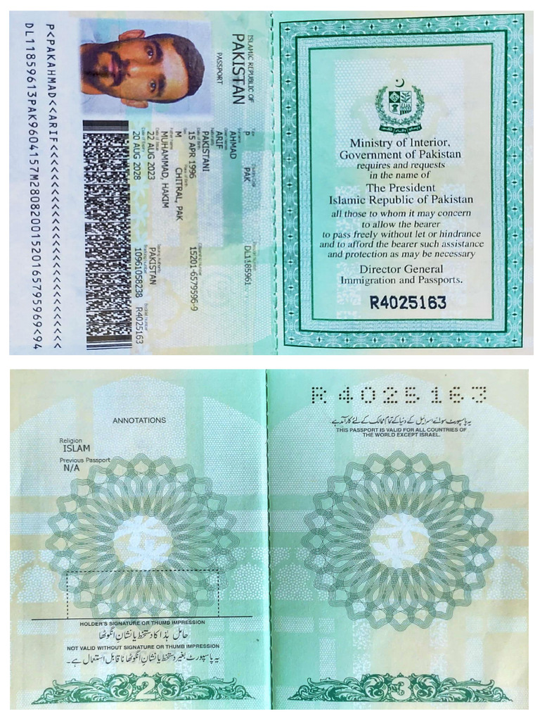 PAKISTANI PASSPORT TRACKING BY CNIC intelligence overview