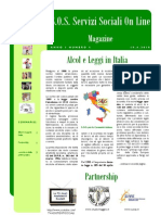 Magazine S.O.S. Servizi Sociali on Line n. 4 PDF