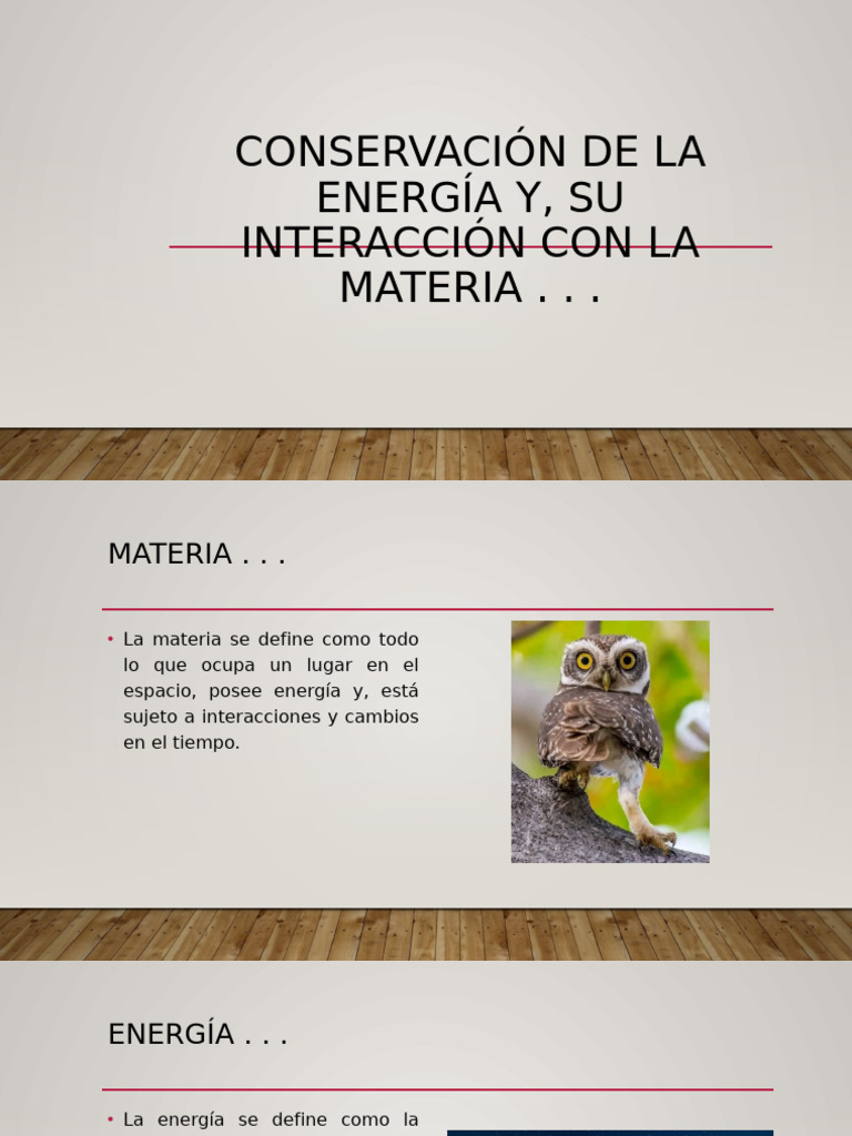 Conservacion de La Energía Y, Su Interacción | PDF | Termodinámica
