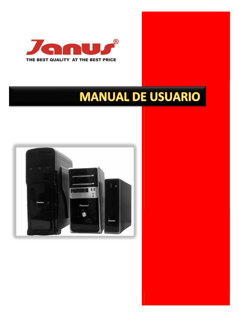 Manual de Uso y Mantenimiento Janus | PDF | USB | Hardware de la ...